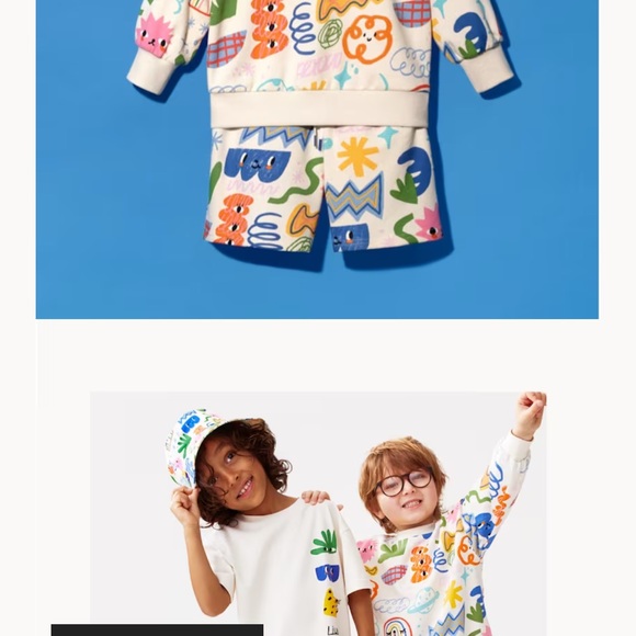 Liunic for H&M. 2 piece set with hat. - Picture 5 of 9